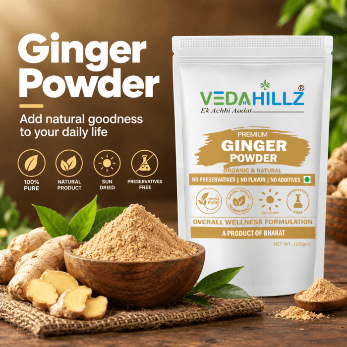 Vedahillz Ginger Powder | Dried Ginger Powder