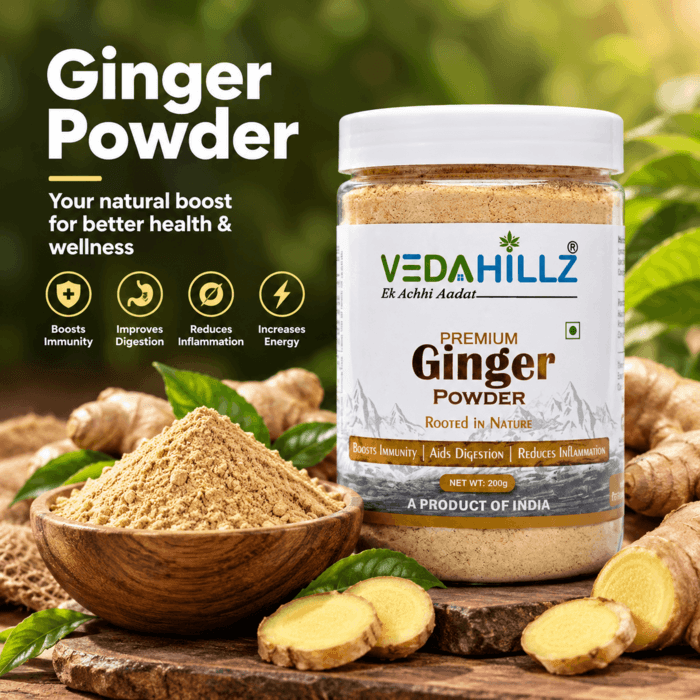Vedahillz Ginger Powder | Dry Ginger Powder