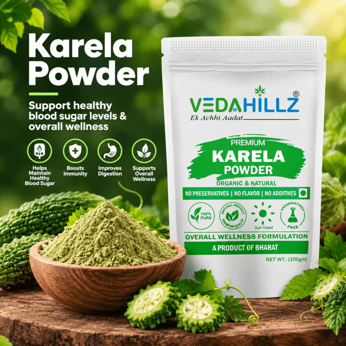 Vedahillz Karela Powder | Bitter Gourd Powder