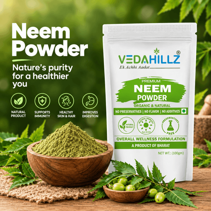 Vedahillz Neem Powder | Neem Leaf Powder