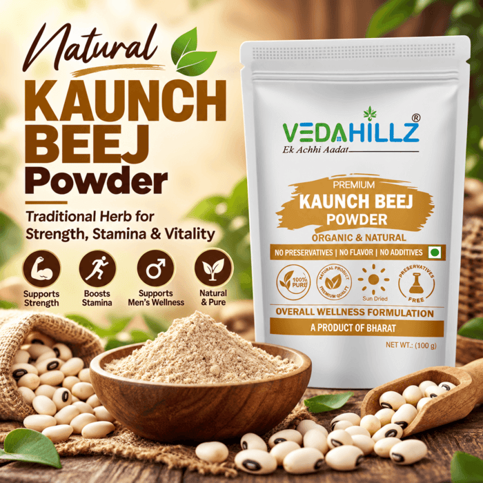 Vedahillz Kaunch Beej Powder | Mucuna Pruriens